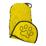 Super Absorbent Pet Bath Towel Quick Dry Chenille Microfibre Drying Cloth for Dogs and Cats 53x22cm