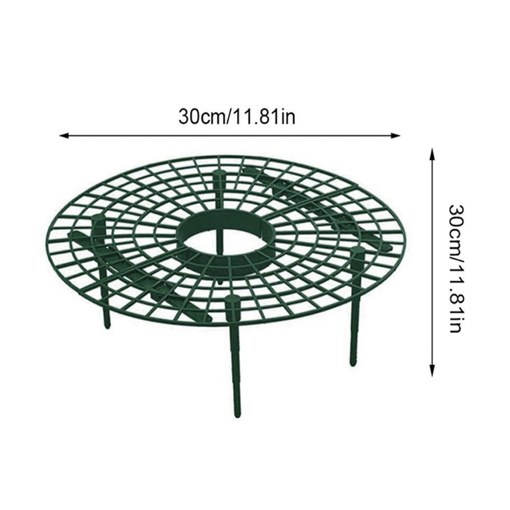 Strawberry Support Stand 4 Legs 30x9cm Plastic Vegetable Growing Rack for Berries Tomatoes Lettuce Garden