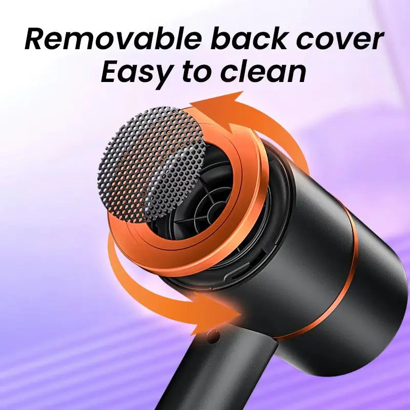 Ionic Hair Dryer with 2 Concentrator Nozzles and Diffuser, 3 Heat Settings and Cool Shot