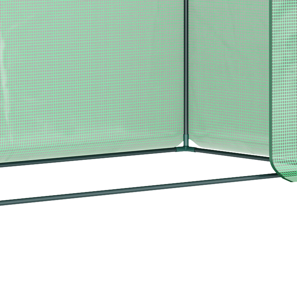 200X76X168Cm Walk-In Garden Greenhouse Tomato Plant House Durable Frame
