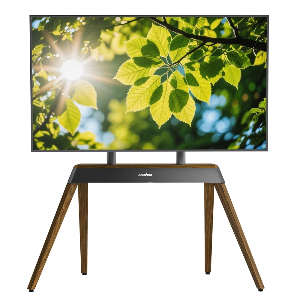 Height Adjustable Heavy Duty TV Floor Stand for 40-86 Inch TVs, 160-190cm, 50kg Capacity