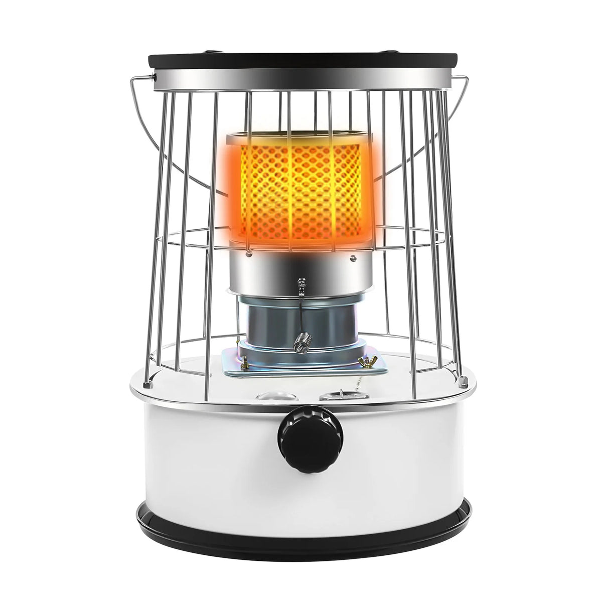 6L Portable Paraffin Space Heater for Garages and Workshops, 8,000–10,000 BTU