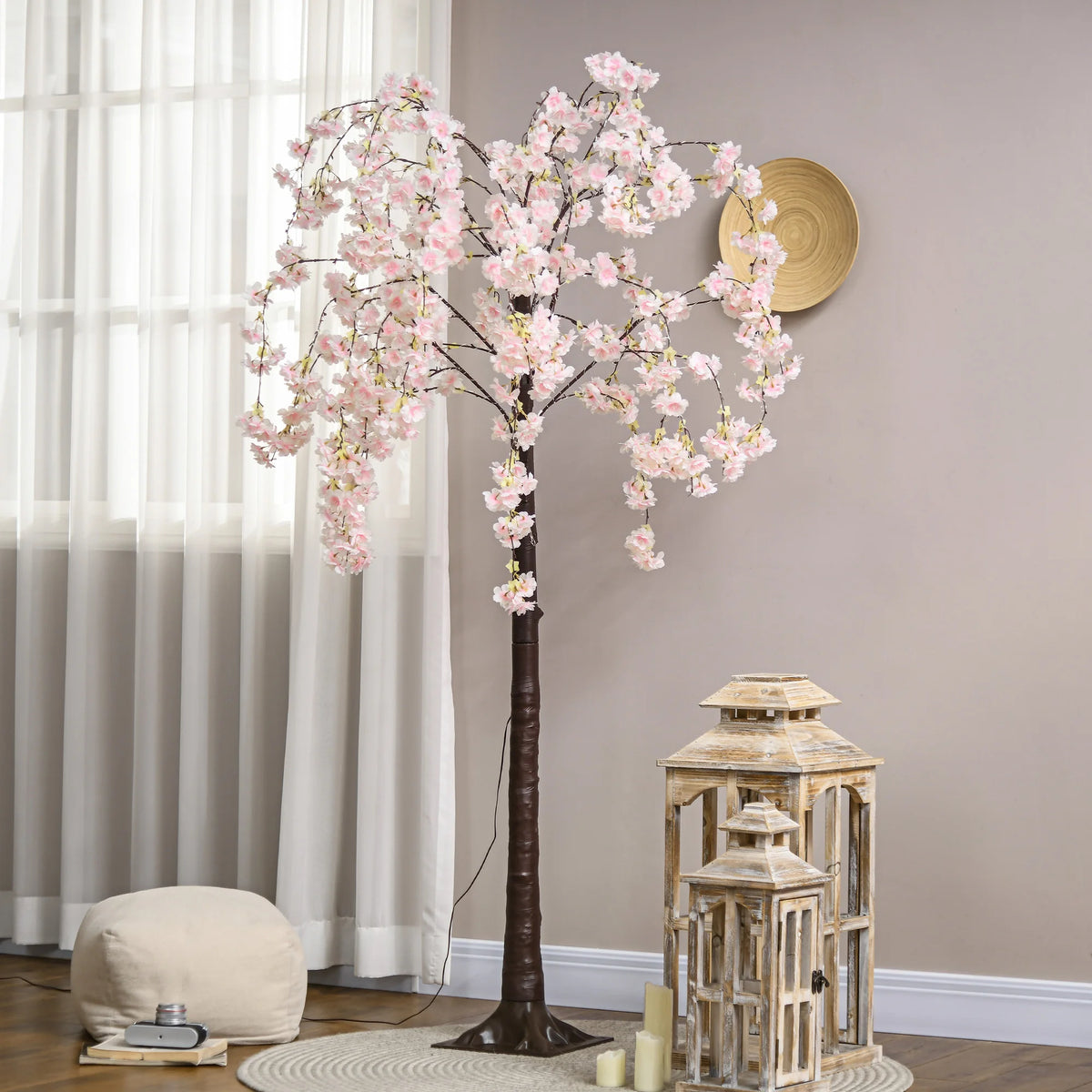 180cm Artificial Cherry Blossom Tree with 450 LED Lights