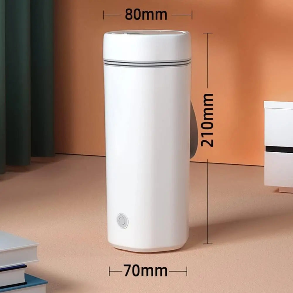 Portable Travel Electric Kettle 350ml Mini Fast Boil Cup with Dry Boil Protection