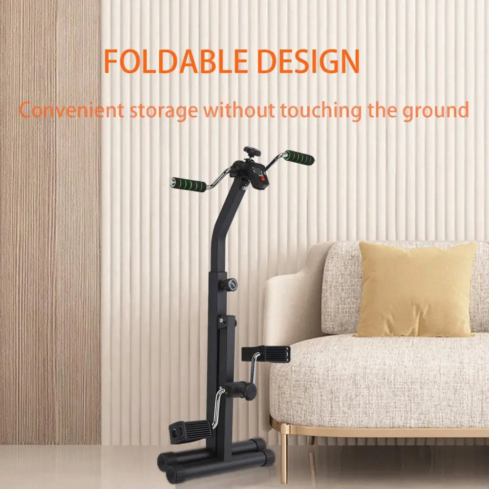 Elderly Exercise Bike Hand Arm Leg Knee Peddler Adjustable 5 Gear Height Upper Lower Limb Rehabilitation