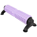 21 Inch Foam Roller with Stand Deep Tissue Massager for Back Pain Muscle Recovery and Myofascial Release