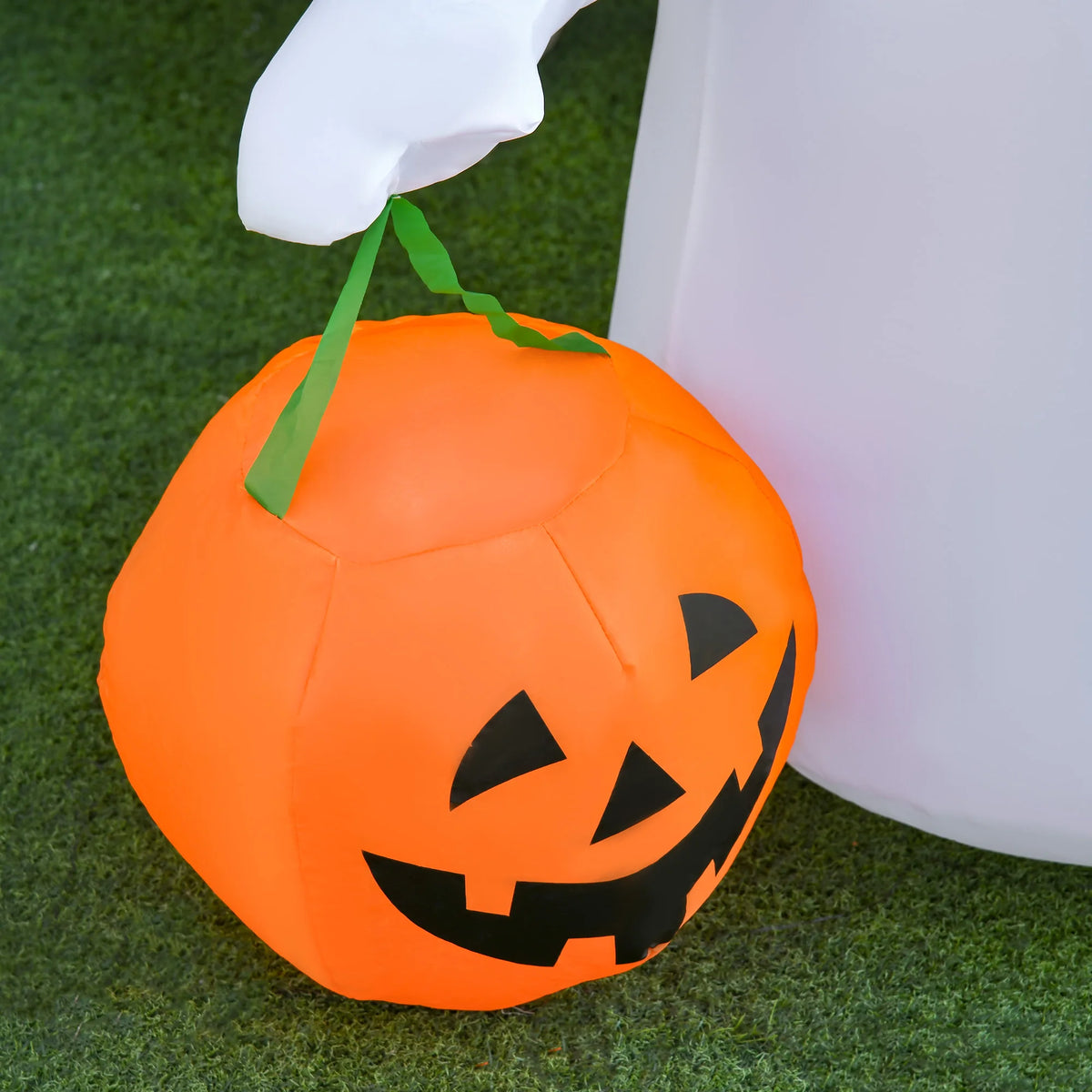 1.2m Inflatable Halloween Witch Ghost Decoration with LED Lights and Fan