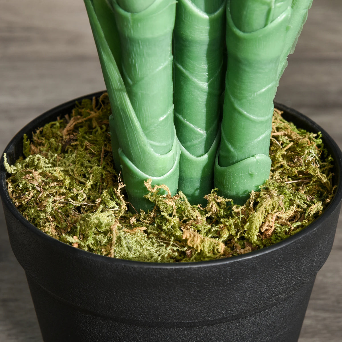 125cm/4FT Artificial Palm Plant, Decorative Tree with Pot