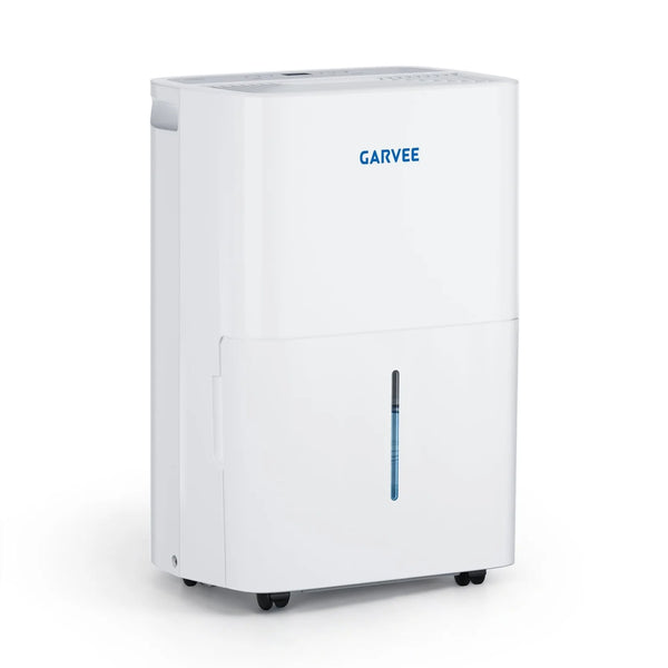 20L Per Day Dehumidifier 5.5L Tank Continuous Drain 40dB Quiet 24hr Timer for Bedroom Basement Bathroom 3000 sq ft