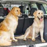 Adjustable Dog Guard Car Barrier for SUVs Vans and Vehicles with Foldable Design for Safe Pet Travel