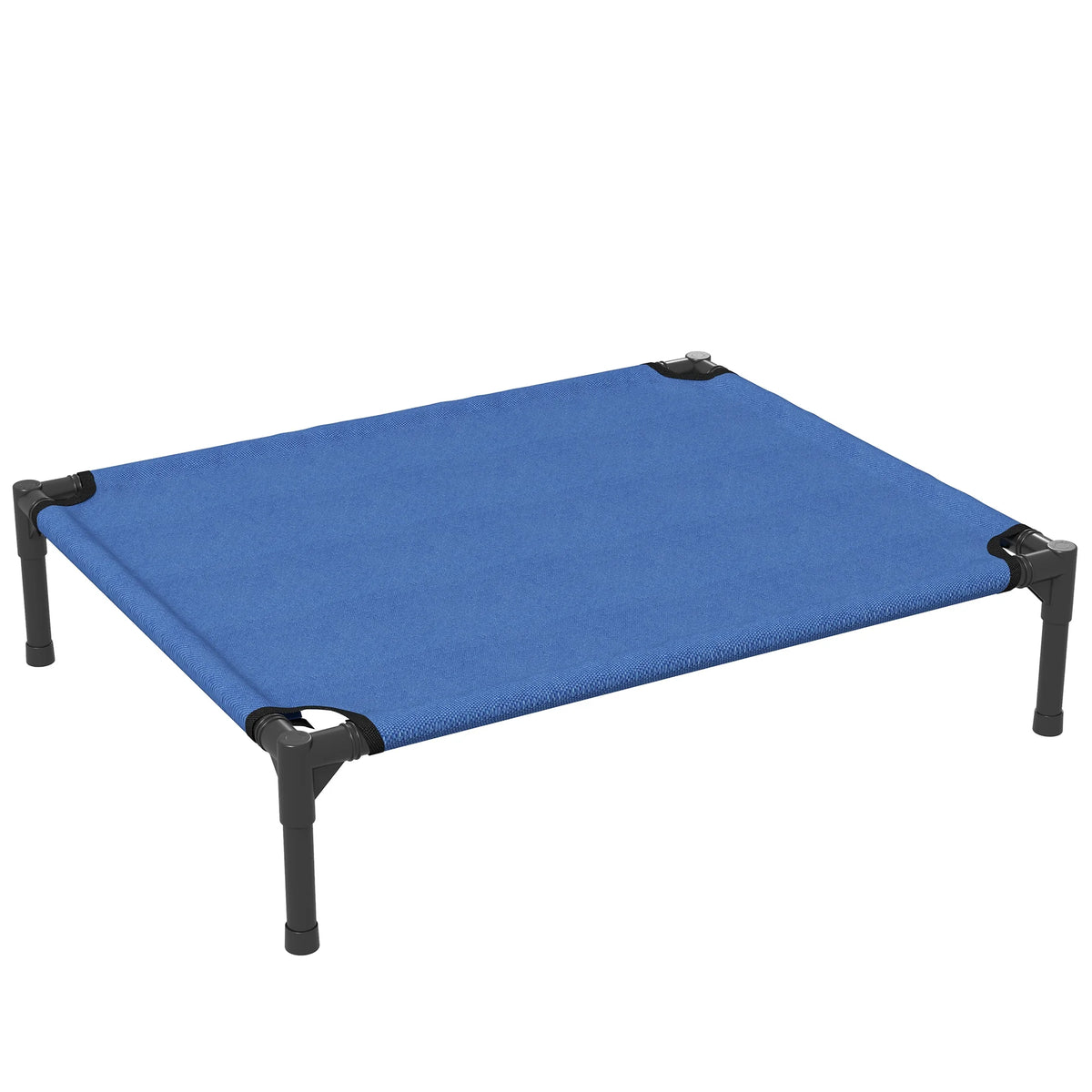 Elevated Pet Bed Folding Cooling Cot Powder Coated Metal Frame Oxford Fabric with Carry Bag for Medium Dogs