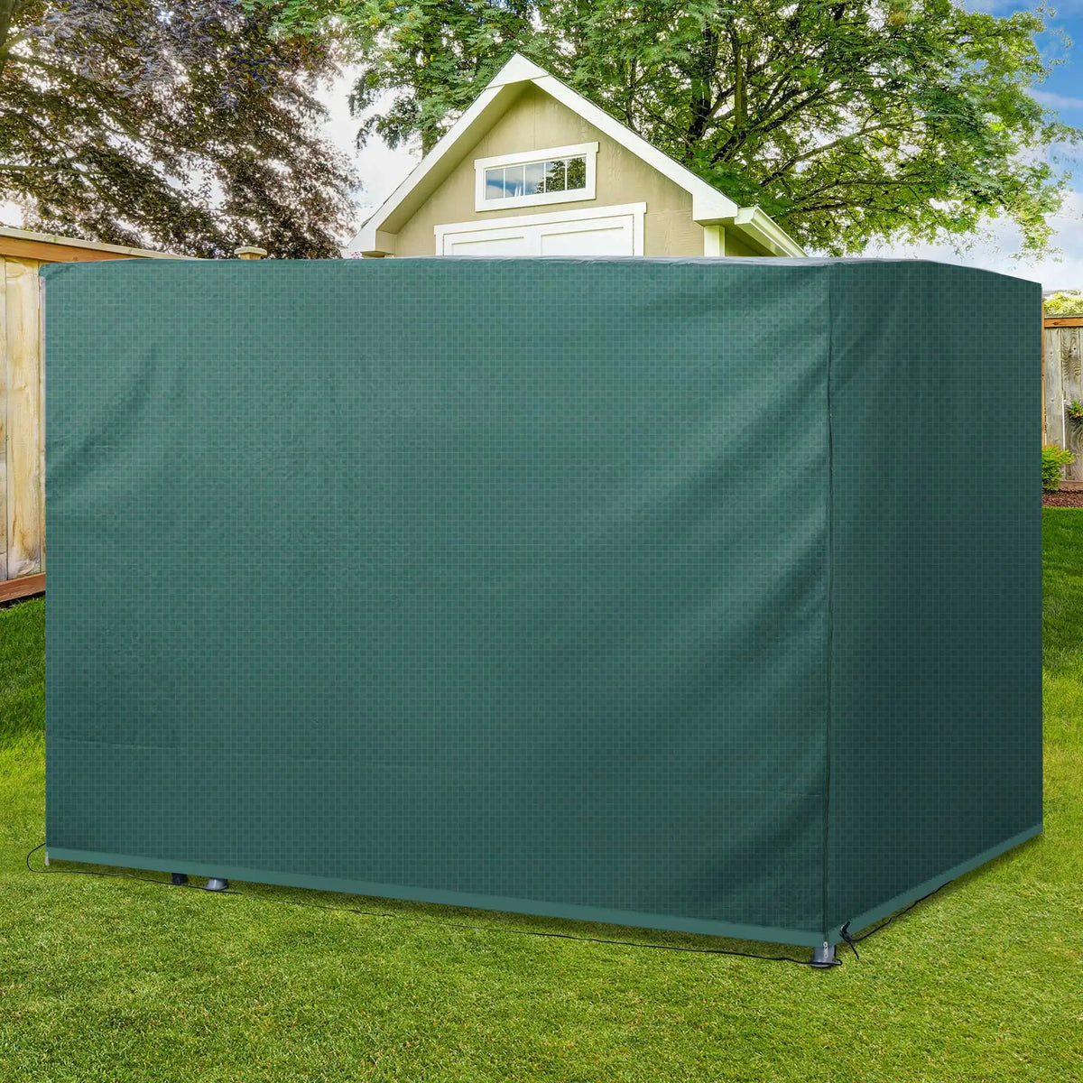 3 Seater Swing Chair Cover 215 x 155 x 150cm, Heavy Duty PE Garden Cover