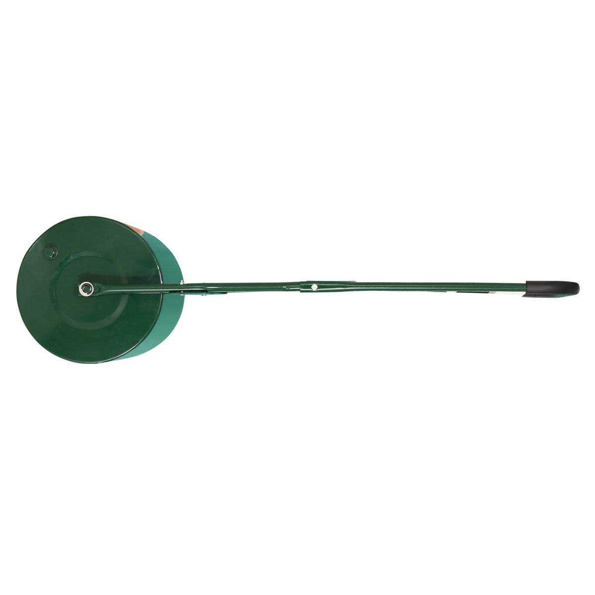40L Garden Lawn Roller, Water or Sand Filled Push Roller with Scraper Bar, Green