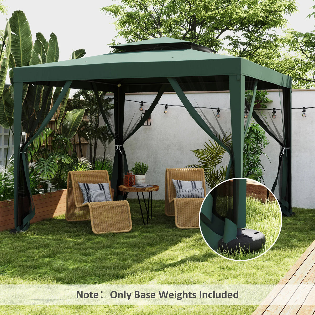 Tent Weight Base 4pcs, Gazebo Foot Leg Pole Anchor Weights, Marquee