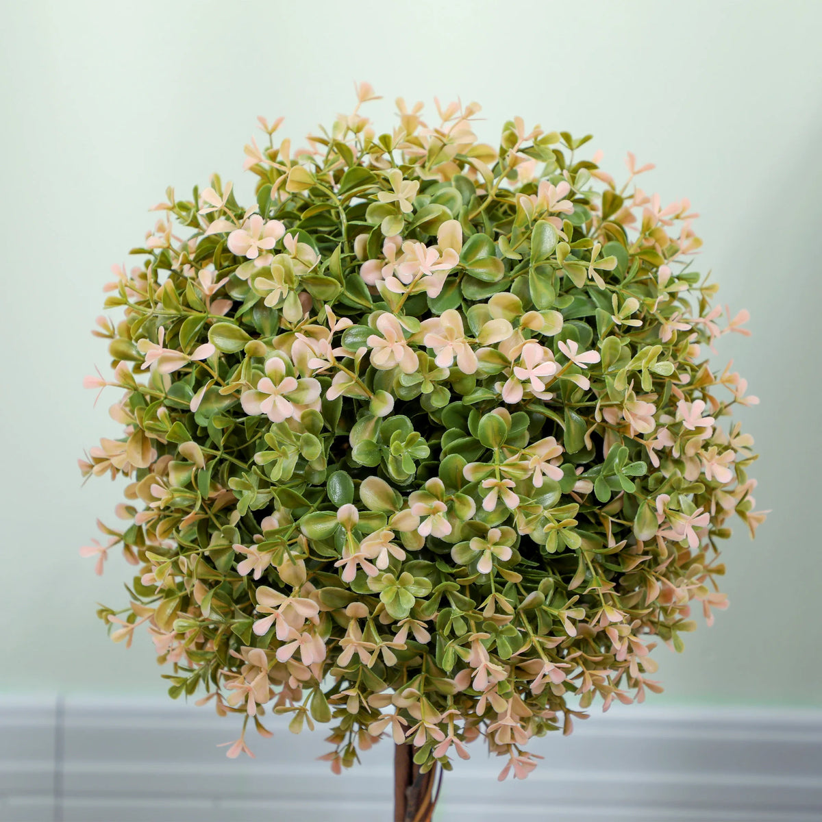 Set of 2 Artificial Murraya Plants with Pots, UV-Protected Faux Plants, 60 cm, Cream White