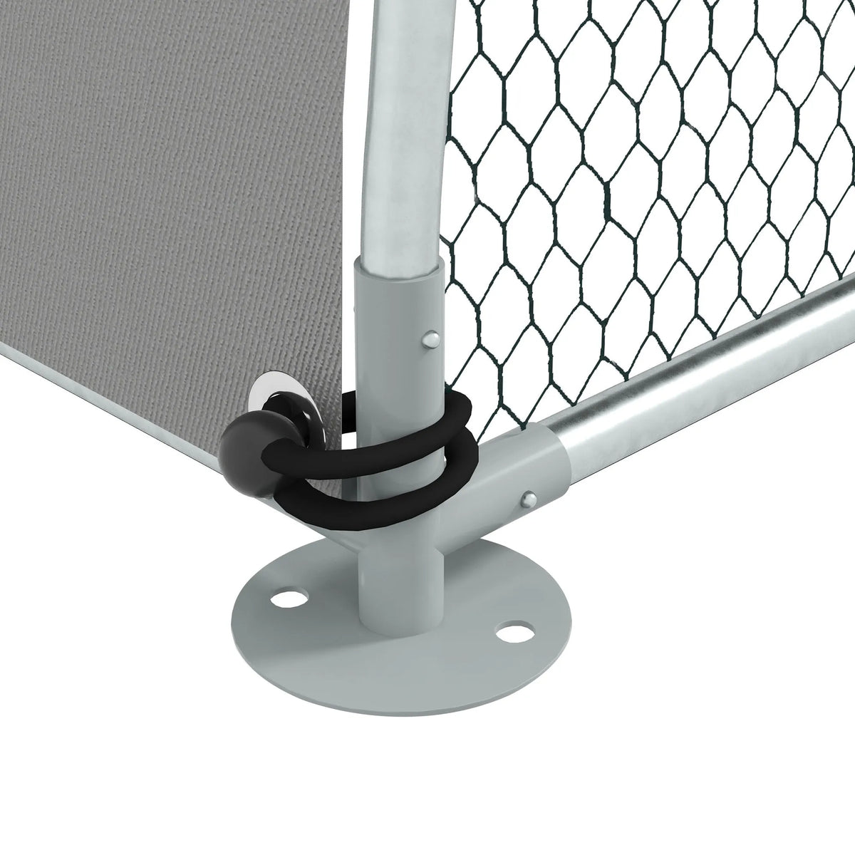 Walk In Chicken Run Galvanised Steel with Water Resistant Cover Mesh Wire Enclosure for Hens Ducks and Rabbits