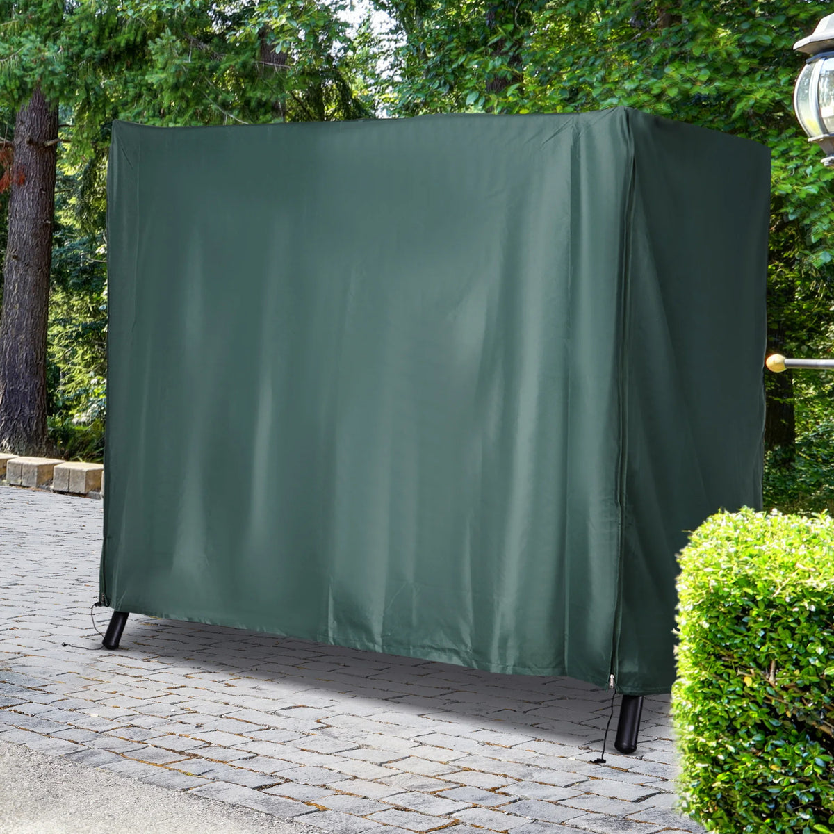 3 Seater Swing Chair Cover, 600D Oxford Garden Furniture Cover with Zip