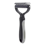 Professional Pet Deshedding Brush | Stainless Steel Fur & Knot Cutter for Dogs & Cats
