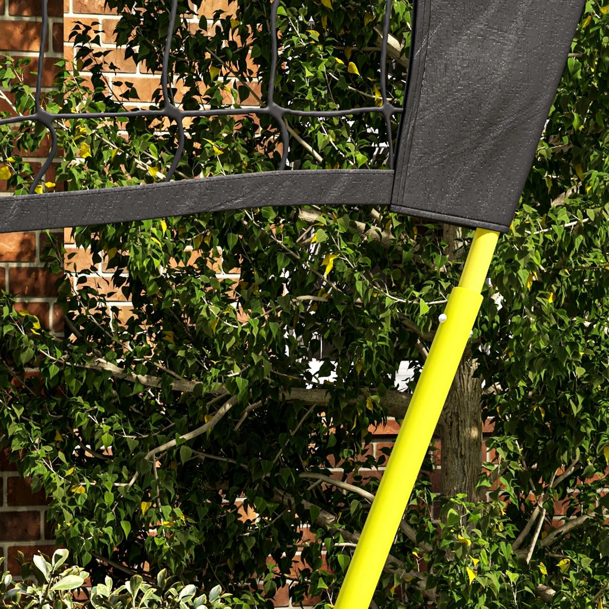 4m Badminton and Volleyball Set with Portable Net, 2 Rackets and Shuttlecocks