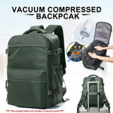 Ryanair Backpack Travel Cabin Airplane 40X20X25, Air Vacuum Compression Backpack, Women Men Backpack Business Laptop Bag Handbag