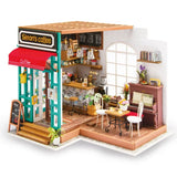 Robotime DIY Miniature Dollhouse Kit with Furniture, Wooden Assemble Toy for Kids & Adults