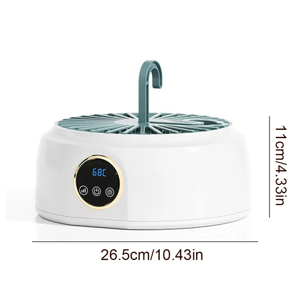 Portable Foldable Electric Clothes Dryer with Timer