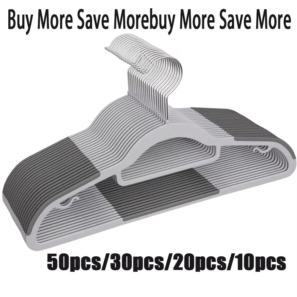 Clothes Household Clothing Storage Anti Slip, Scratch Resistant, Shoulder Corner Drying Rack Heavy Duty Standard Plastic Hangers