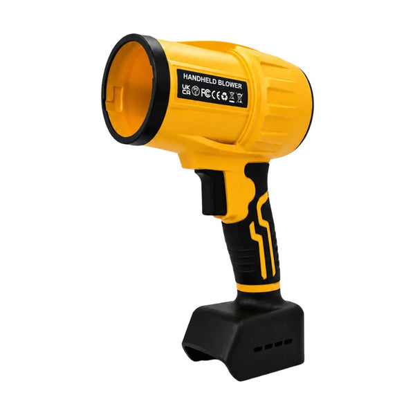 Cordless handheld blower on a white background