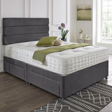 Modern Divan Bed with Matching Headboard – With Soufflé Dream Pillow Top Mattress
