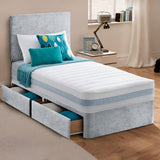 Comfort Single Divan Bed Set with Supportive Mattress – Sleek Design for Everyday Relaxation