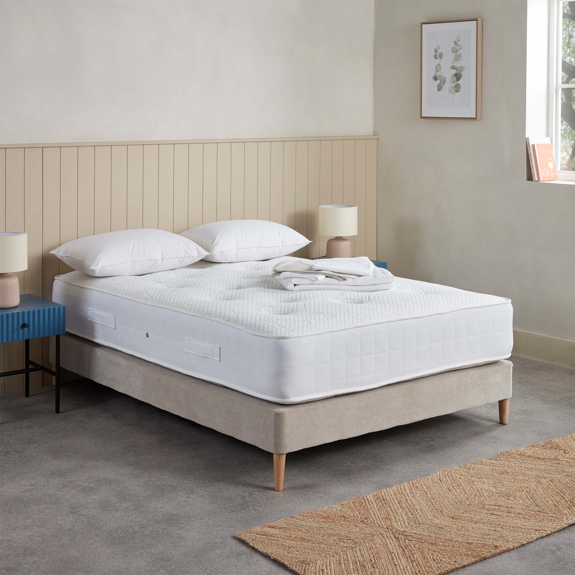 Orthopedic Mattress with 2000 Pocket Springs – Enhanced Back Support for Healthier Sleep