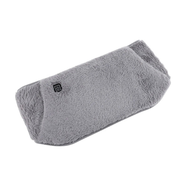 USB heated waist belt and hand warmer on a white background