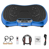 Whole Body Vibration Plate Exercise Machine – Fat Burning Fitness Platform with Remote Control & LCD Display